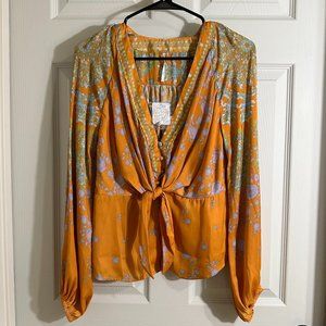 Free People Run Free Blouse